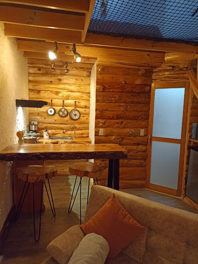 Cabana En La Calera El Pinar Bagian luar foto