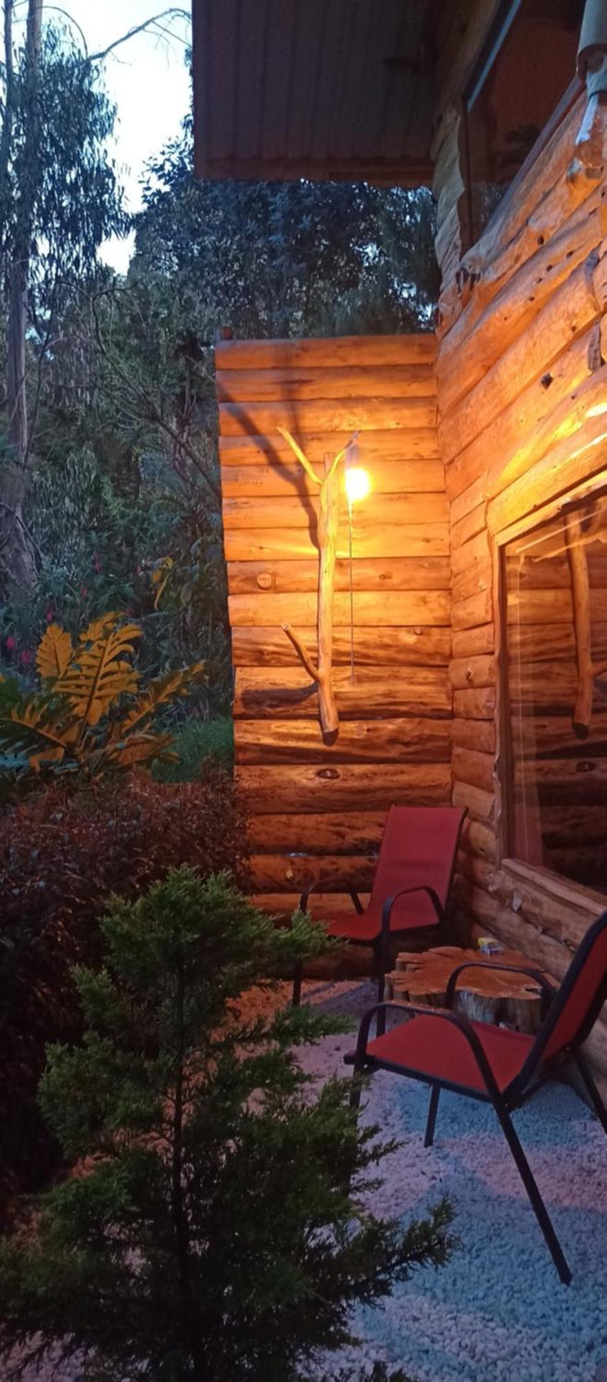 Cabana En La Calera El Pinar Bagian luar foto