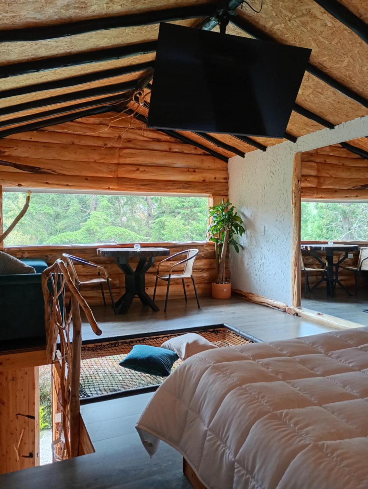 Cabana En La Calera El Pinar Bagian luar foto